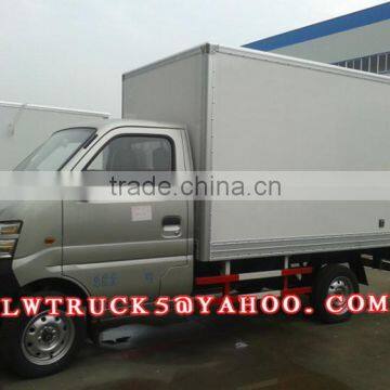 Changan refrigerated truck,Super Mini 1 ton refrigerated box van truck