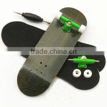 Good Quality Wooden Skateboard Deck Blank Skateboard Decks Wholesale 100x32mm Fingerboad Decks photo-5