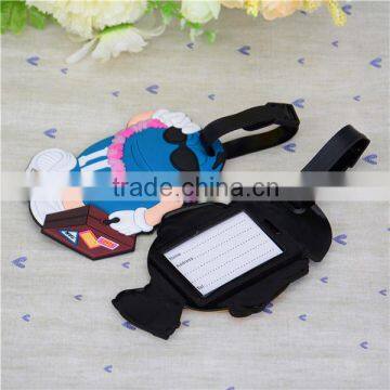 Luggage Tag Name Bag Card Holder Square Travel Suitcase Baggage Tags