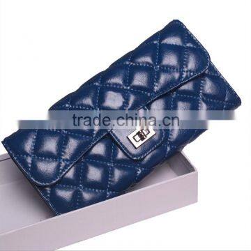 RFID Blocking Genuine Leather Fashion Ladies hand Purse