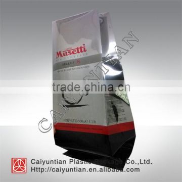 side gusset sealed stand up aluminum foil coffee bag