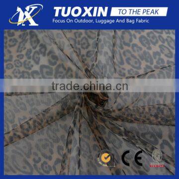 leopard print net fabric mosquito net fabric