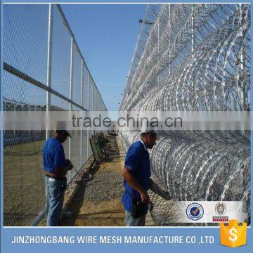 galvanized razor barbed wire mesh