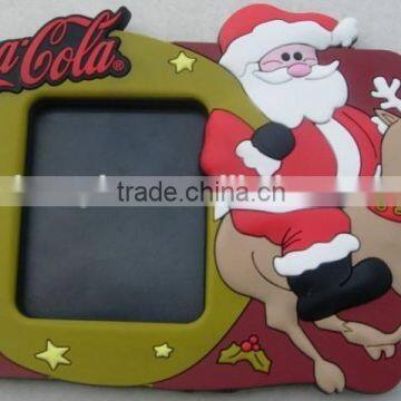 Desktop Stand Santa Clause Magnetic PVC Photo Frames for Christmas (BS-JL-PF-14110710) photo-2