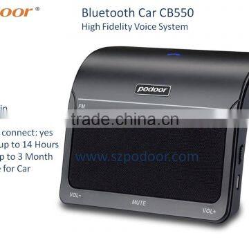 Best Selling Handsfree Bluetooth Car Kit Handsfree Bluetooth Speaker used for Driving CB550