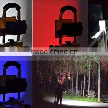 SMD3528 LED 2400 Lumen Multifunction Rechargeable LED Flood Light 30W photo-6