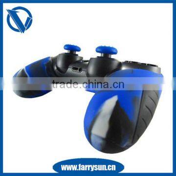 2016 Soft Silicone Thicker Half Skin Cover for PS4 Controller Set photo-5