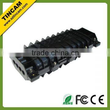 4 in 4 out 24 cores horizontal type fiber splice closure for FTTH/GPON/EPON/FTTX