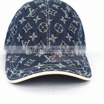 jean cap and hat blank cap