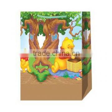 cartoon paper handle bag wholesale