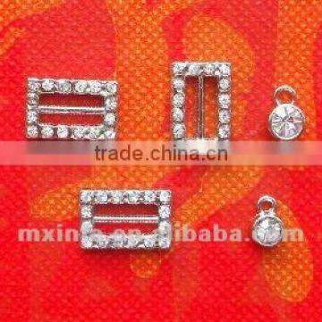 11mm square rhinestone buckle