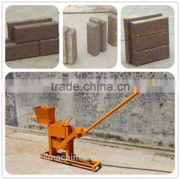 Fu Lang FL1-40 Manual Clay Interlock Brick Making Machine photo-3