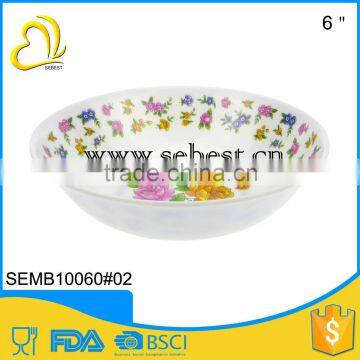 cheap 6" round melamine soup bowl