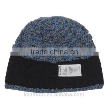 Kenmont Brand Fashion Design Custom Winter Hats With Pom Poms photo-3