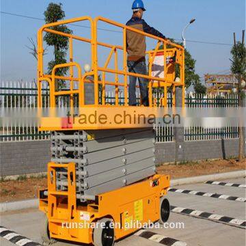 Best sale 12m self-propelled hydraulic scissor lift desk