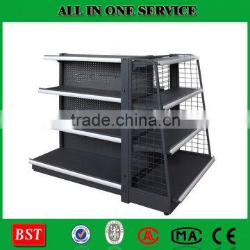 Floor Standing multi-side Supermarket Shelf