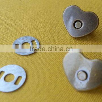 Heart Shape Magnet Snap Button For Handbag -- SN1520 photo-4