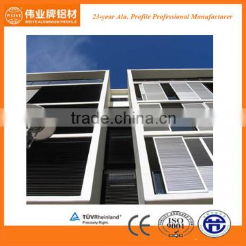 China exterior aluminum window shutters blinds