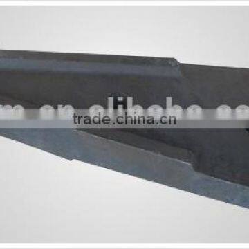 wear parts for mine machine high manganese steel casting made in china