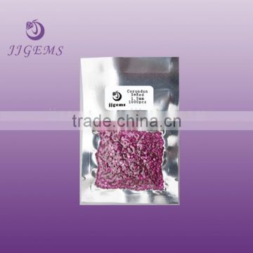 1.5mm AAA corundum rough ruby gemstone