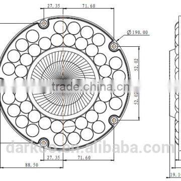 Newest XH-B 60degree 42 IN 1 High Bay Light Lens DK19060-42H1 photo-2