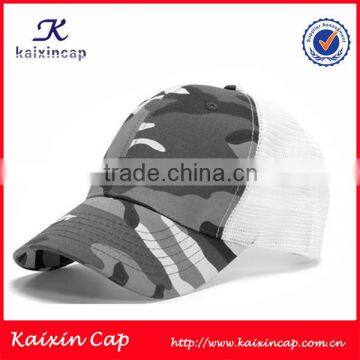 Wholesale Black Printing Curved Bill Trucker Hat photo-2