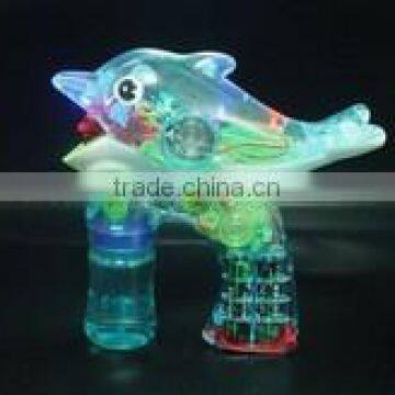 Flashing Dolphin Bubble Gun with music