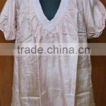 Silk Ladies Top