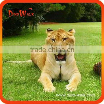 Hot sale animatronic emulation realistic robotic resin animals tiger