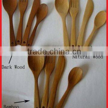 Several kinds of Wooden Dinner Cutlery set