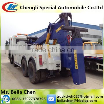 8*4 DONGFENG rotator tow truck, heavy rotator wrecker tow trucks for sale