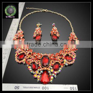 2016 New Arrival African Gold Plated Jewelry Set Which for Wedding Jewelry Set Match Clothes KHK884 photo-2