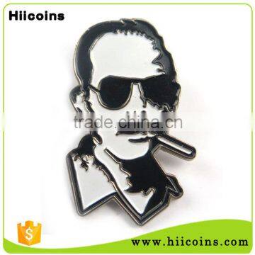 Hot Selling Original Hunter S. Thompson Gonzo HST Hat Pin Lapel