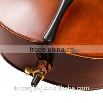 OEM Solid Wood Top Material And Electric Material Ebony Wood Fingerboard Cello TL013-1 photo-3