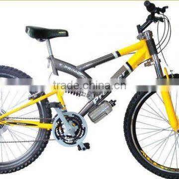 26" MTB suspension bicycle