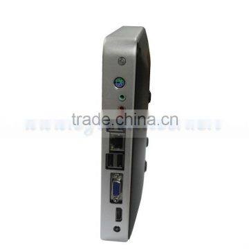 Mini Fan PC Intel Atom D2500 Dual Core CPU HDMI Thin Client Terminal Server Computer Nettop PC