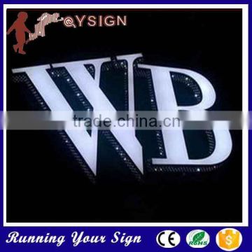 fashion brightness punching holes used outdoor lighted signs