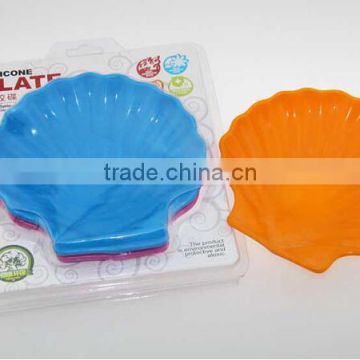 New Products 2016 Elegant Silicone Plates