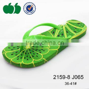 Summer New Style Good Printing Cheap Ladies Flip Flop photo-5
