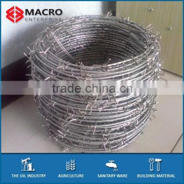 Double Strands Galvanized Barbed Wire Coils