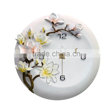 Hand Crafted Classical Design wedding decoration art craft wall clock/