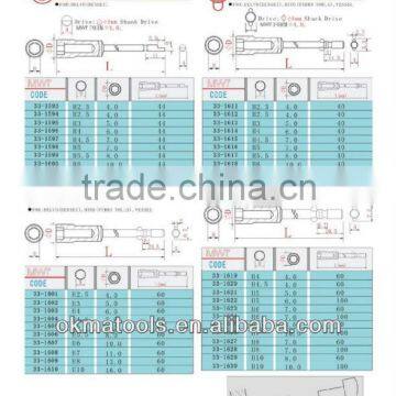 SPLINE INSERT BIT DIN3126 Form C 8.0(5/16)