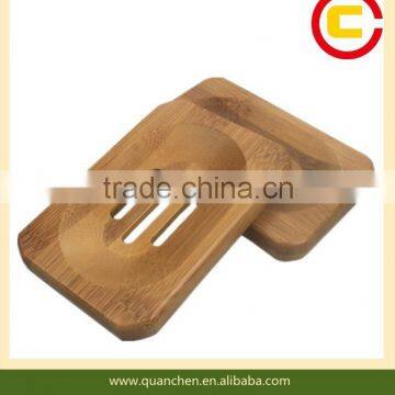 2014 high quality bamboo bathroom soap box,eco-friendly bathroom sets