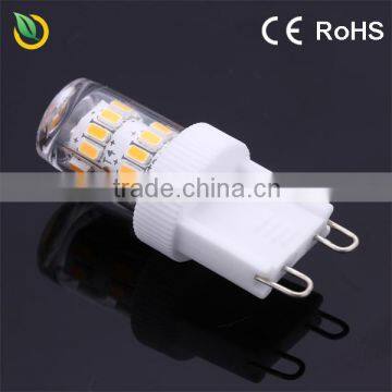 ErP hot sale 100lm/W Ceramic g9 led light bulb