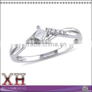 Fashionable 925 Italian Silver Ring Engagement Gift Silver Ring