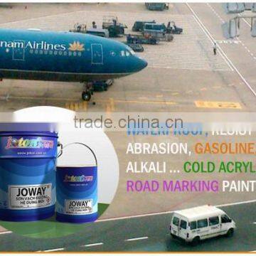 Cold Road marking Paint Solvent-based Acrylic Plastic JOWAY