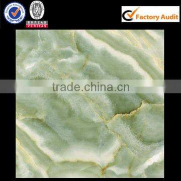 green pearl marble drawing polish glazed floor tile