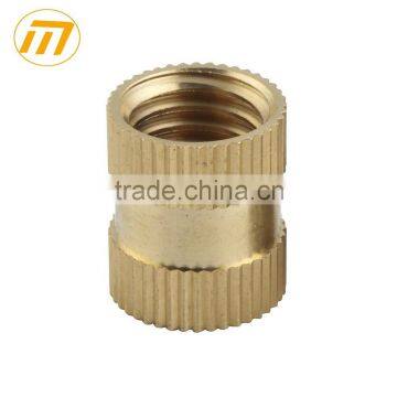 High Quality CNC Machine brass double thread Screw Nut