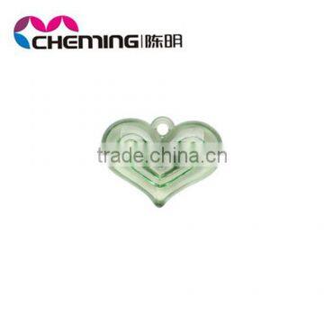 wholesale cheap DIY acrylic crystal heart beads