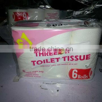 wholesale stock toilet paper hot sale